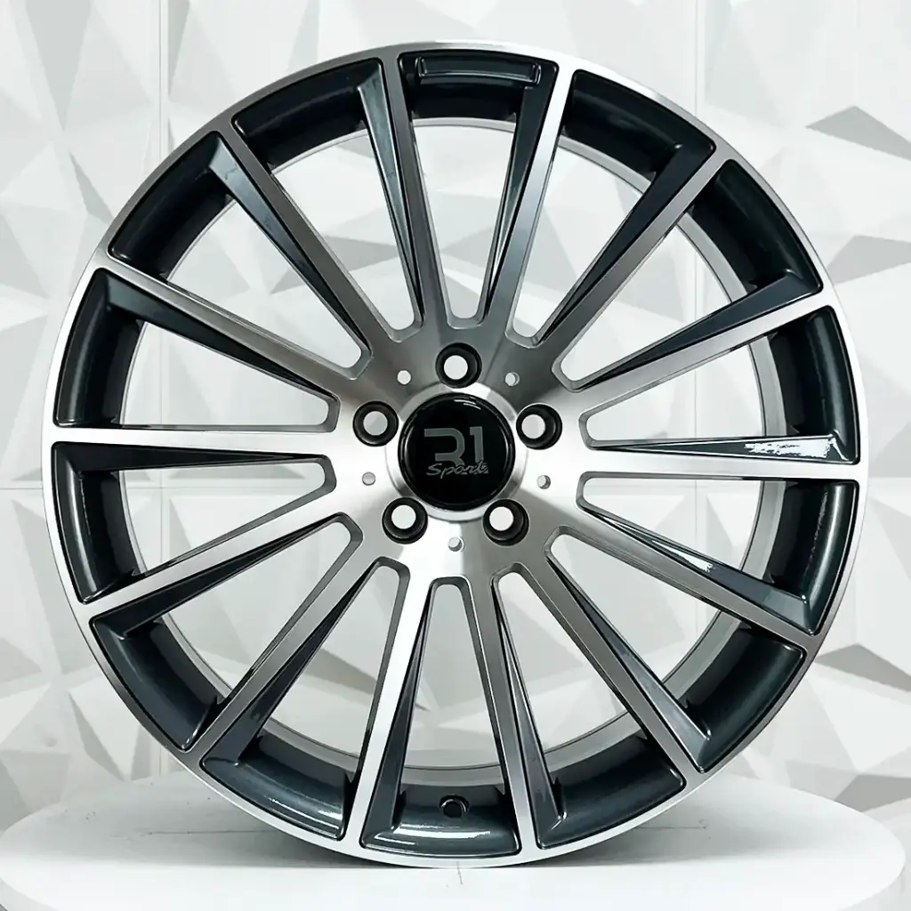 RIN 19X9 5-112 R1 SPORT F9730 GUNMETAL MACHINED FACE ET38 CB66.6