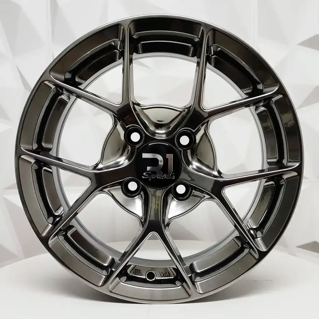 RIN 16X7 5-114.3 R1 SPORT RGW5893 HYPER BLACK ET38 CB73.1