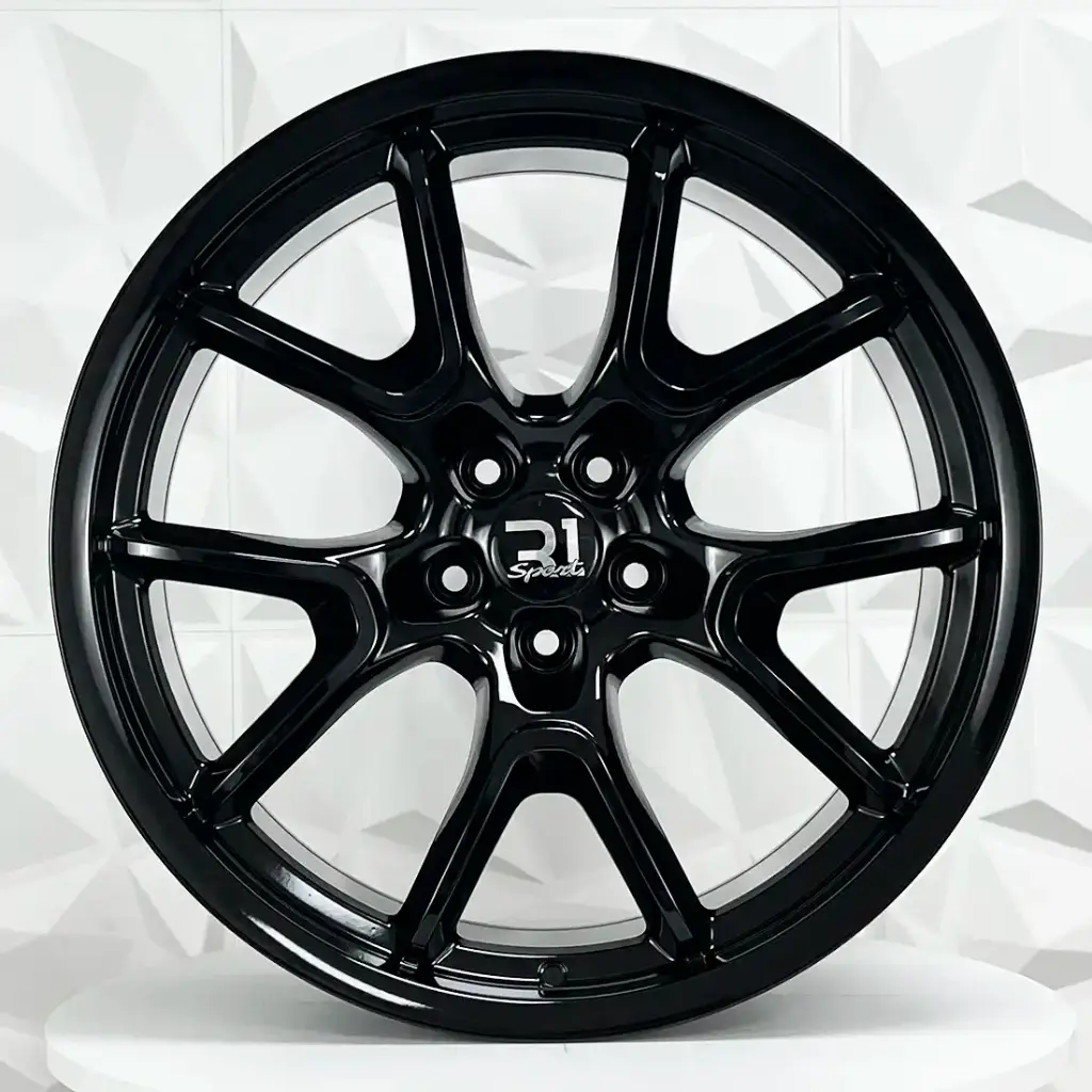 RIN 20X9.5 5-115 R1 SPORT FA643 BLACK ET15 CB71.5