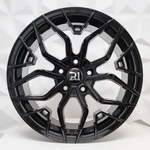 [176669] RIN 17X7.5 5-114.3 R1 SPORT 1047 GLOSS BLACK ET35 CB73.1 