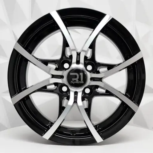 [144530] RIN 14X5.5 4-98 R1 SPORT QC1109 BLACK MACHINE FACE ET35 CB73.1