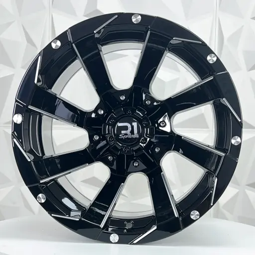 [153505] RIN 15X10 6-139.7 R1 SPORT 8160 BLACK MILLING ET-44 CB110 