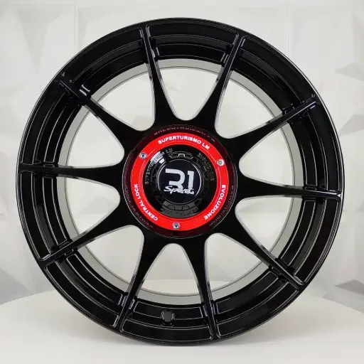 [151633] RIN 15X7 5-100 R1 SPORT DX674 BLACK  ET30 CB73.1 